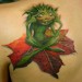 Tattoos - Troll on a leaf - 20707